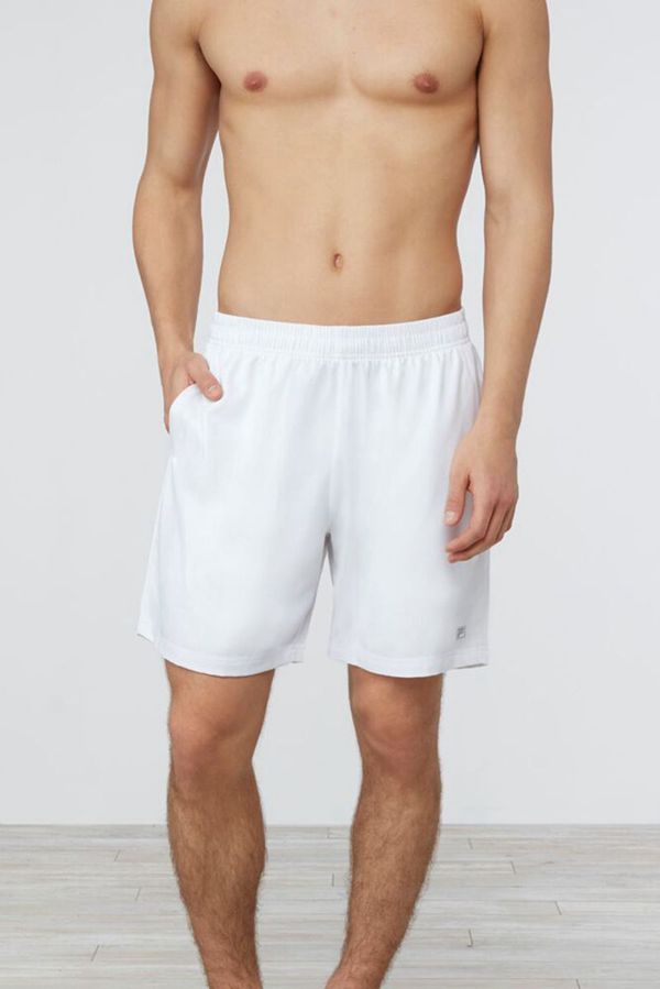 Fila Core 7" Men's Shorts - White,NZ 183-40958